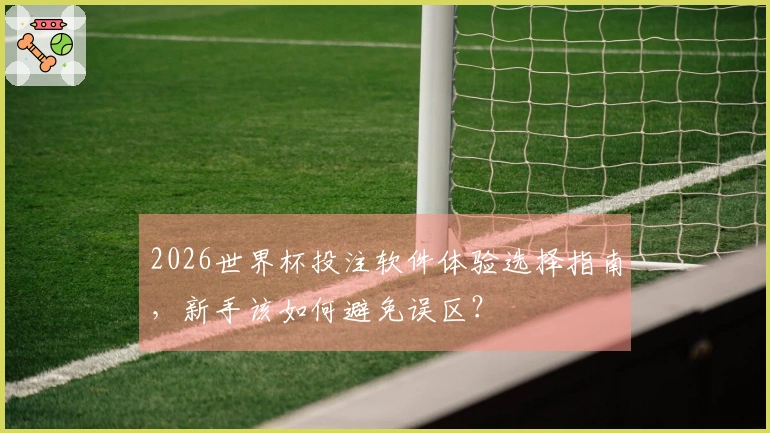 2026世界杯投注软件体验选择指南，新手该如何避免误区？