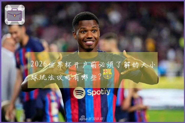 2026世界杯开户前必须了解的大小球玩法攻略有哪些？