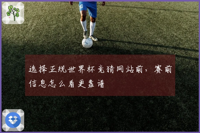 选择正规世界杯竞猜网站前，赛前信息怎么看更靠谱